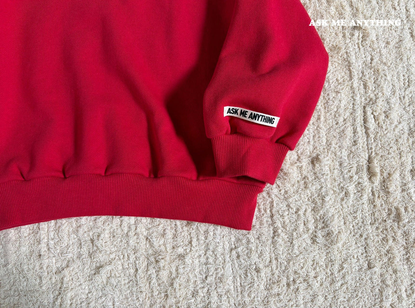 《予約》Basic Sweatshirt / ASK ME ANYTHING