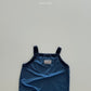 《予約》Airy Stripe Sleeveless / andbutter