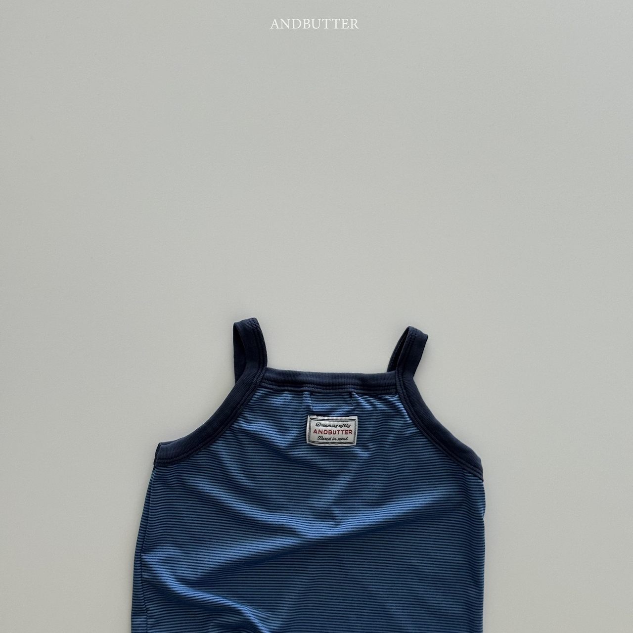 《予約》Airy Stripe Sleeveless / andbutter
