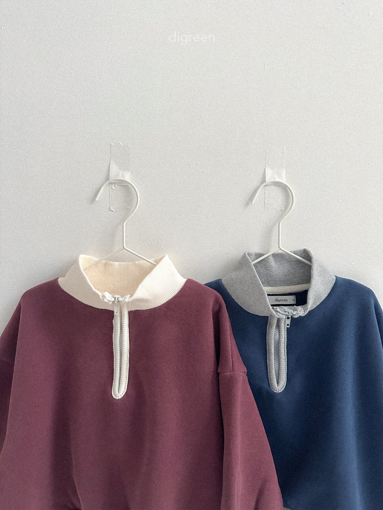 《予約》Line Zip up / digreen