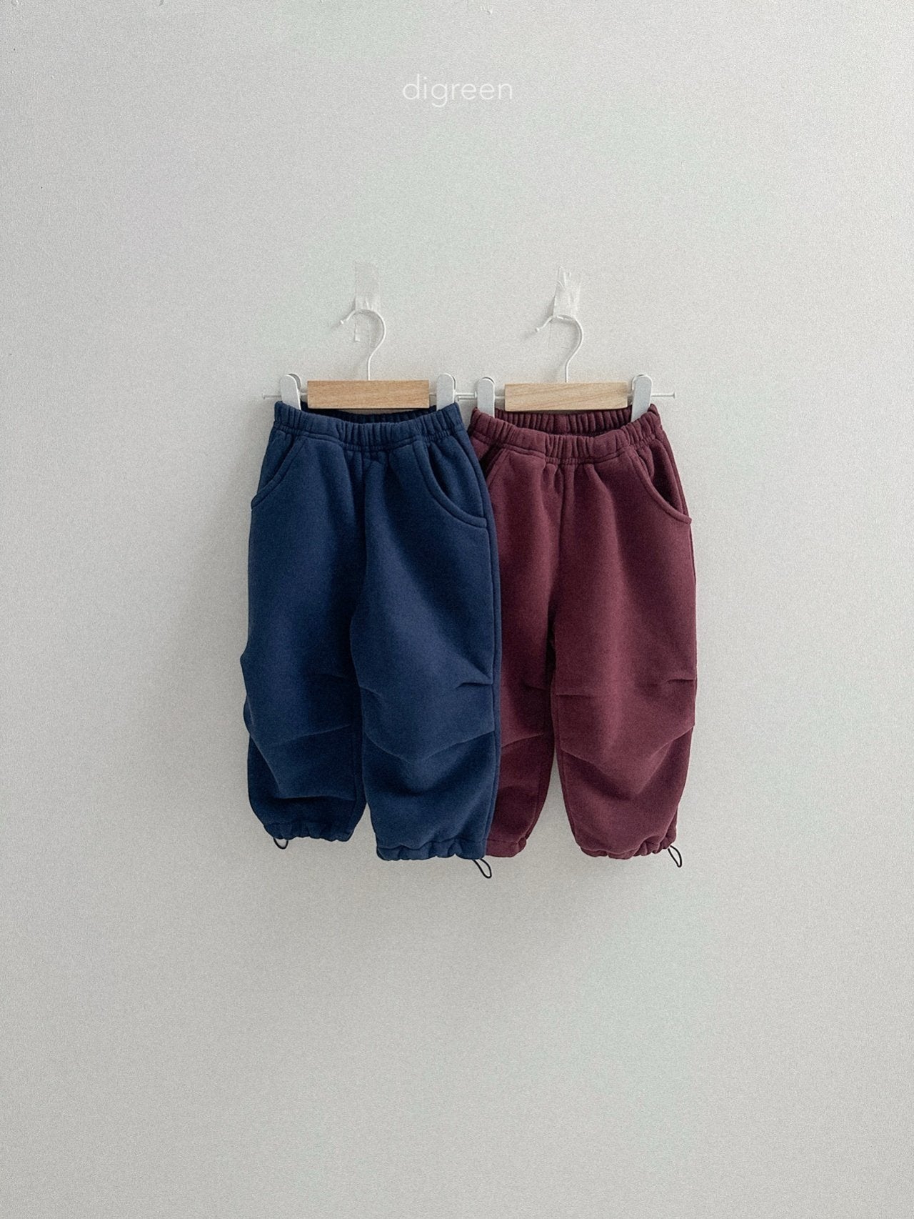 《予約》Pin Tuck Jogger Pants / digreen