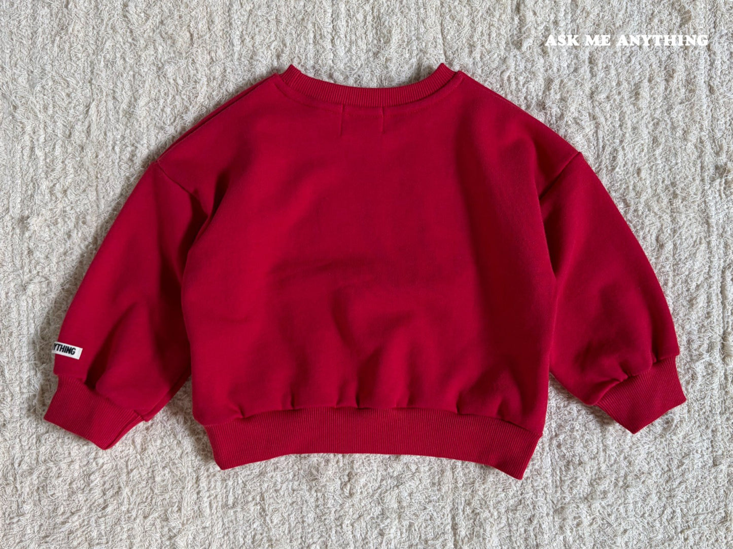 《予約》Basic Sweatshirt / ASK ME ANYTHING