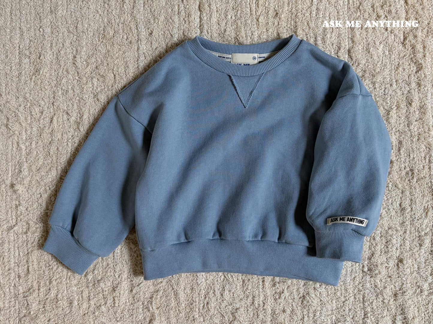 《予約》Basic Sweatshirt / ASK ME ANYTHING