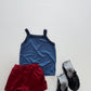 《予約》Airy Stripe Sleeveless / andbutter