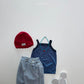 《予約》Airy Stripe Sleeveless / andbutter