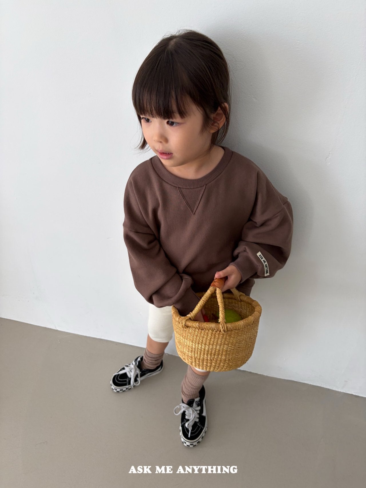 《予約》Basic Sweatshirt / ASK ME ANYTHING