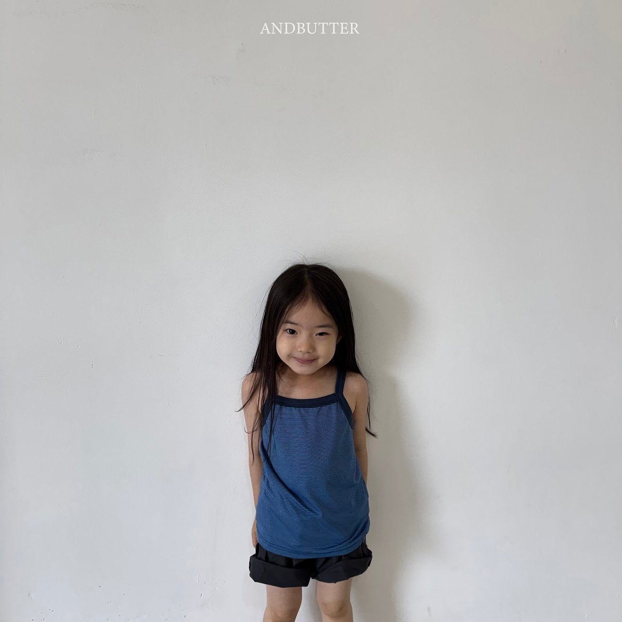 《予約》Airy Stripe Sleeveless / andbutter