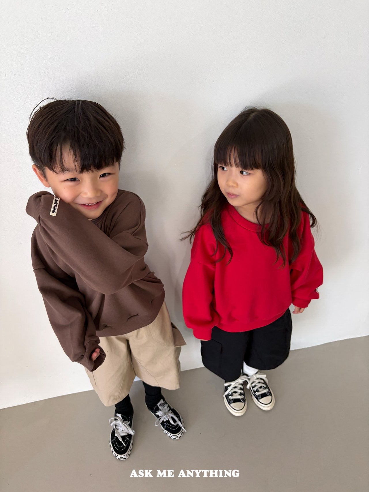 《予約》Basic Sweatshirt / ASK ME ANYTHING