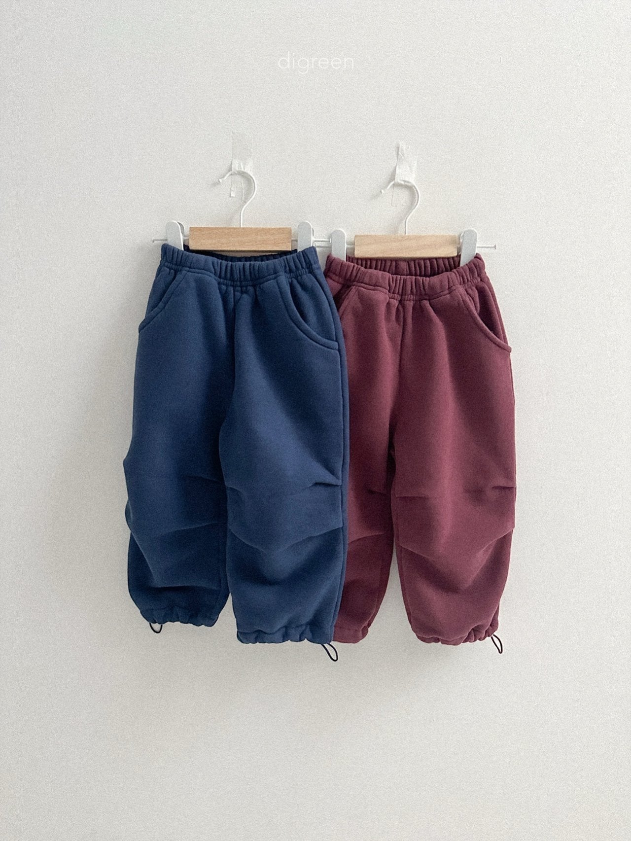 《予約》Pin Tuck Jogger Pants / digreen