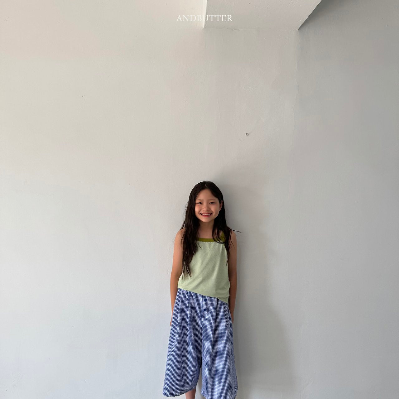 《予約》Airy Stripe Sleeveless / andbutter