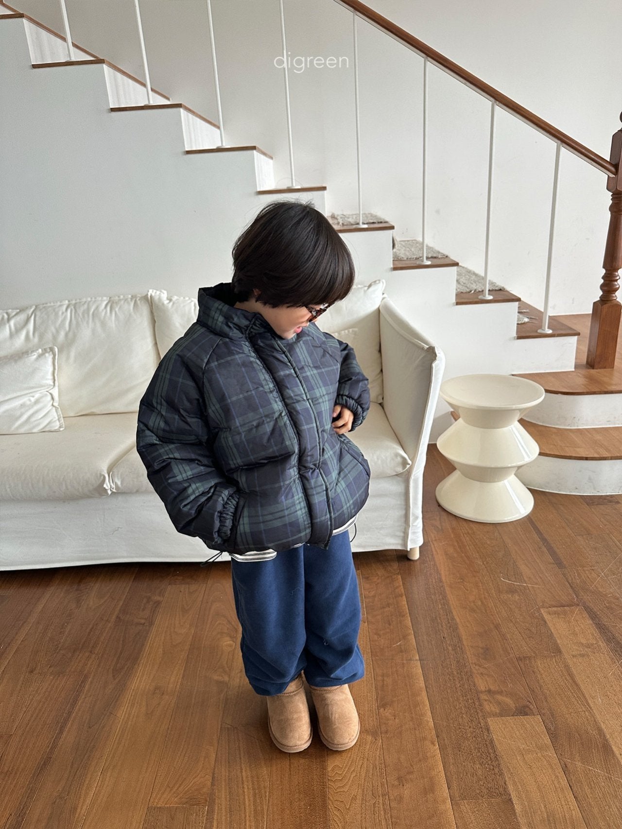 《予約》Pin Tuck Jogger Pants / digreen