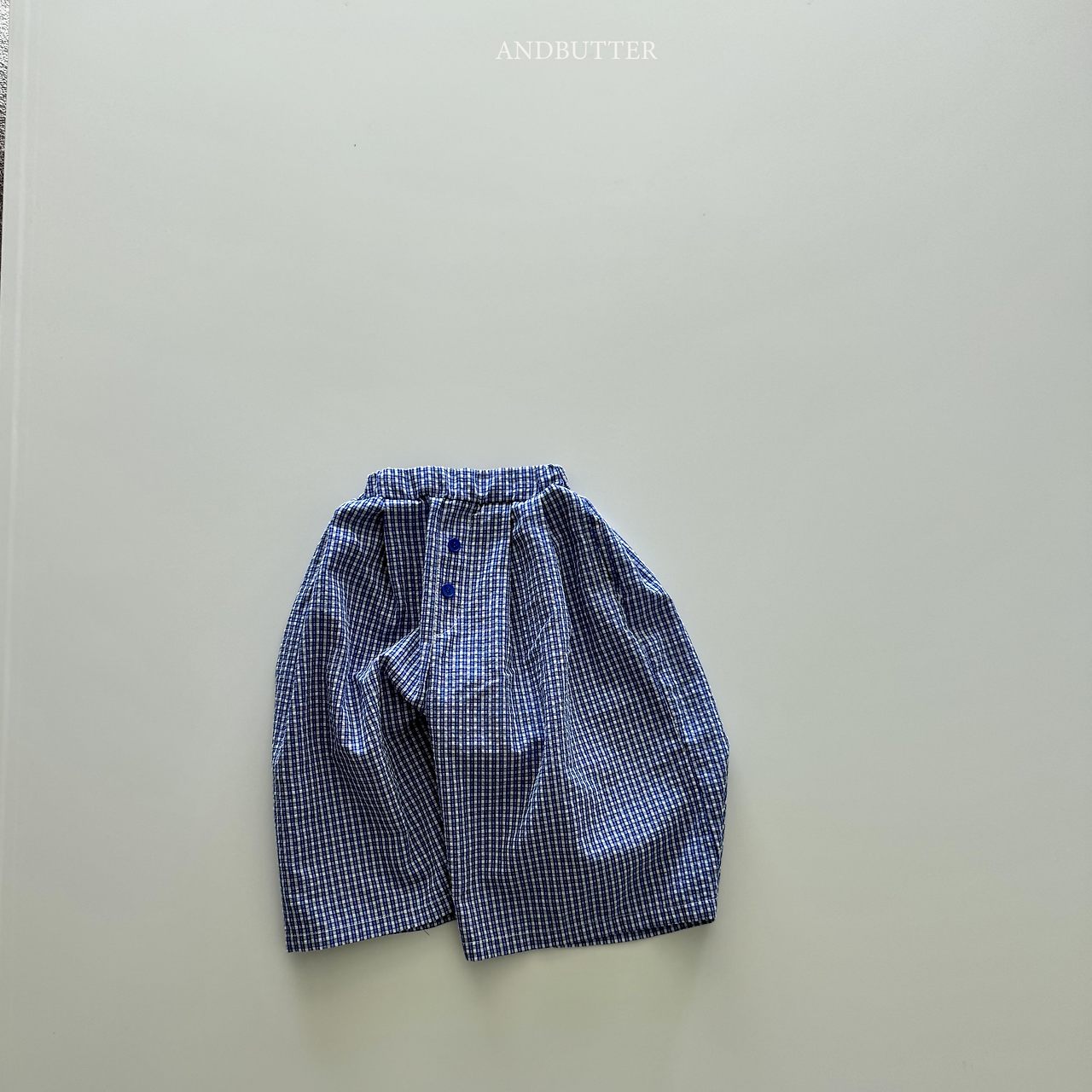 《予約》Check Bermuda Pants / andbutter