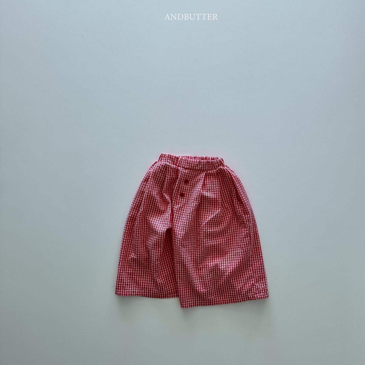 《予約》Check Bermuda Pants / andbutter