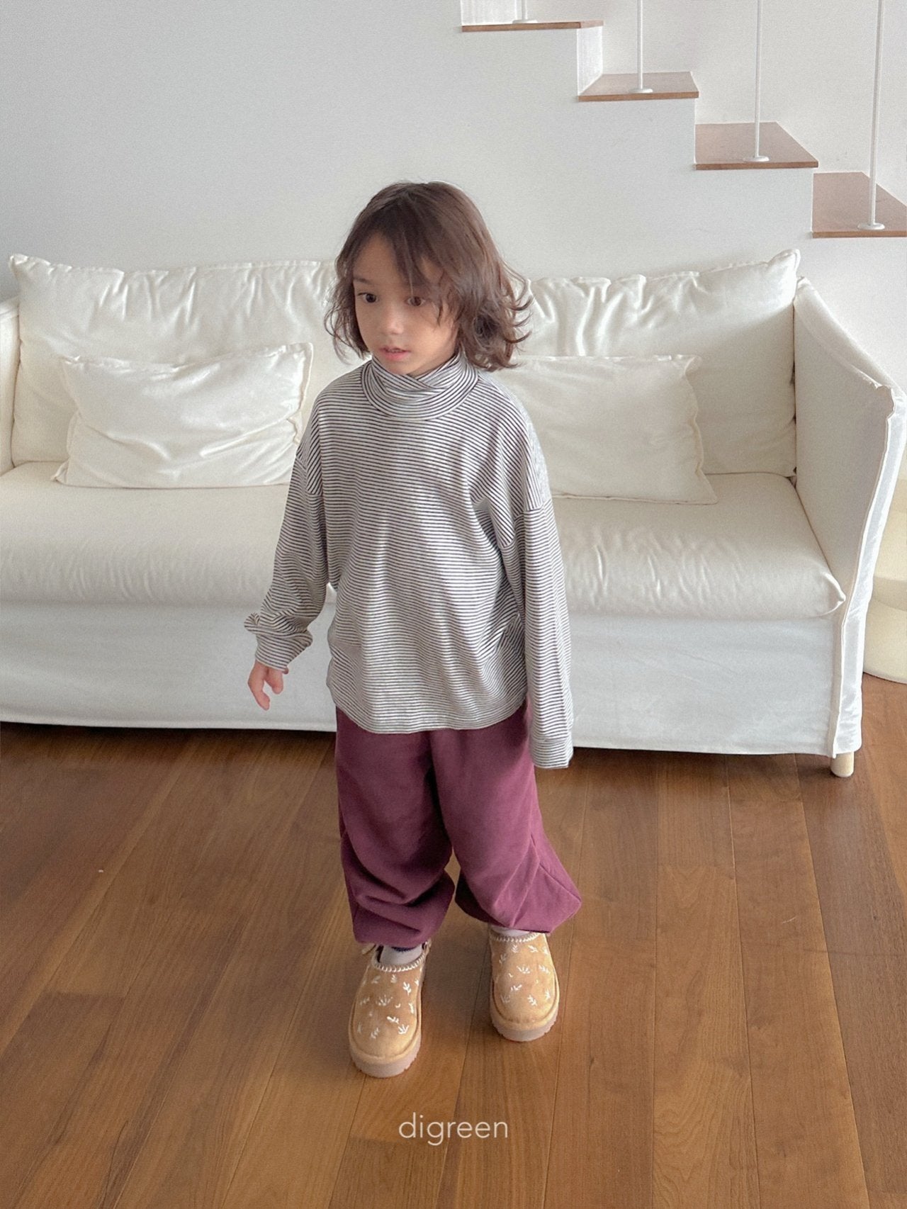 《予約》Pin Tuck Jogger Pants / digreen