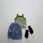 《予約》Check Bermuda Pants / andbutter