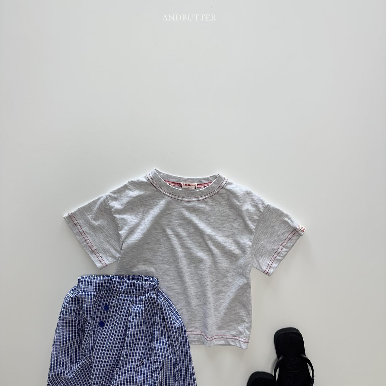 《予約》Check Bermuda Pants / andbutter