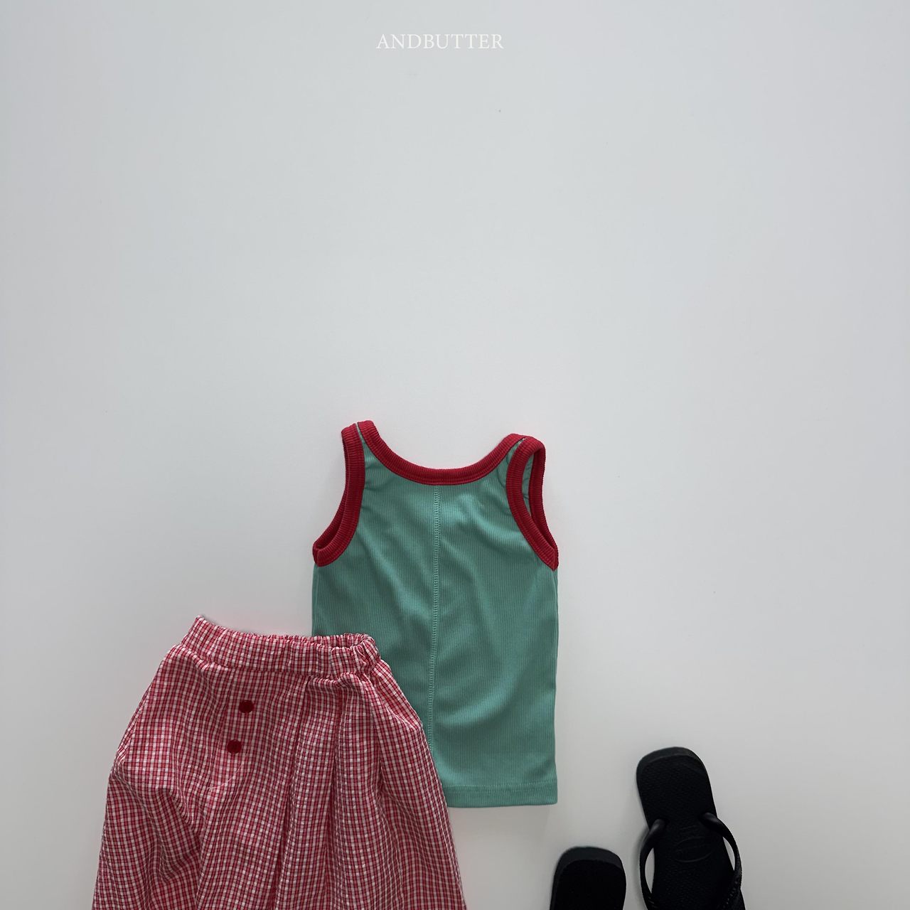 《予約》Check Bermuda Pants / andbutter