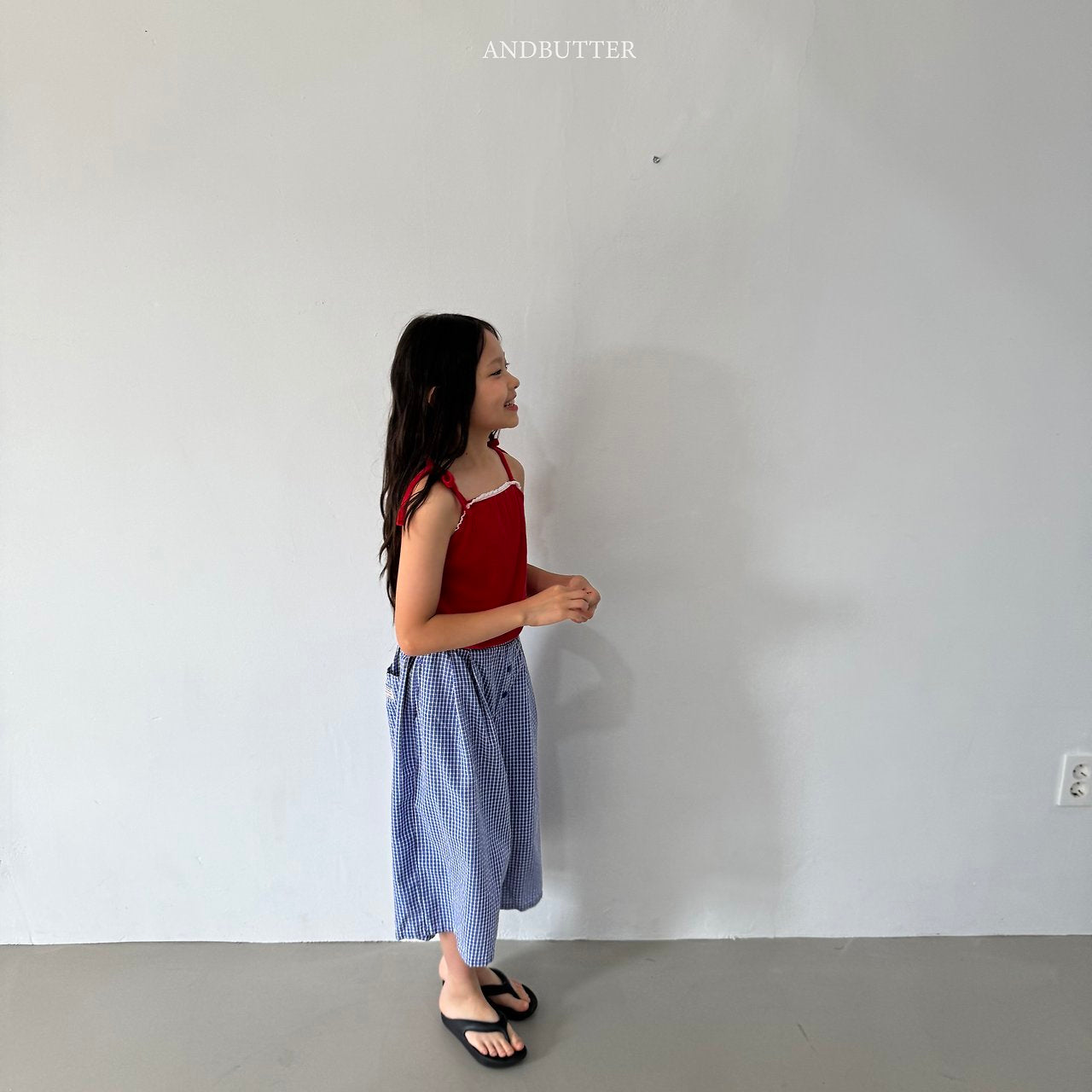 《予約》Check Bermuda Pants / andbutter