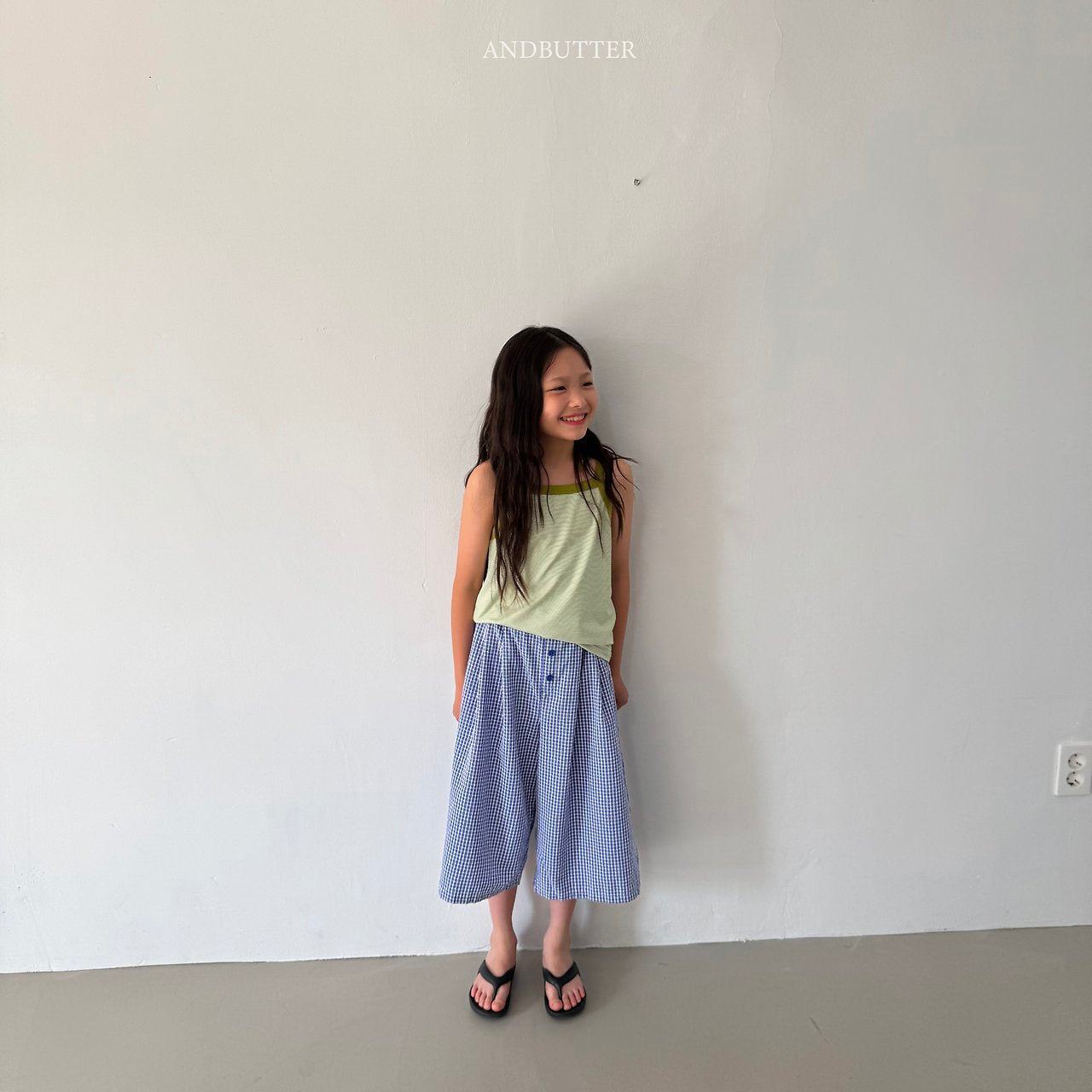 《予約》Check Bermuda Pants / andbutter