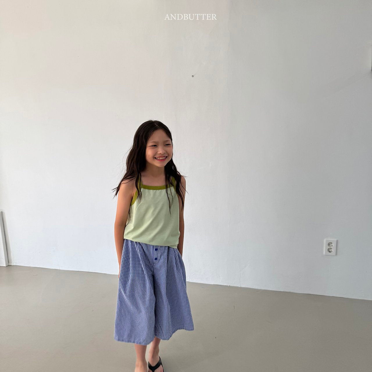 《予約》Check Bermuda Pants / andbutter