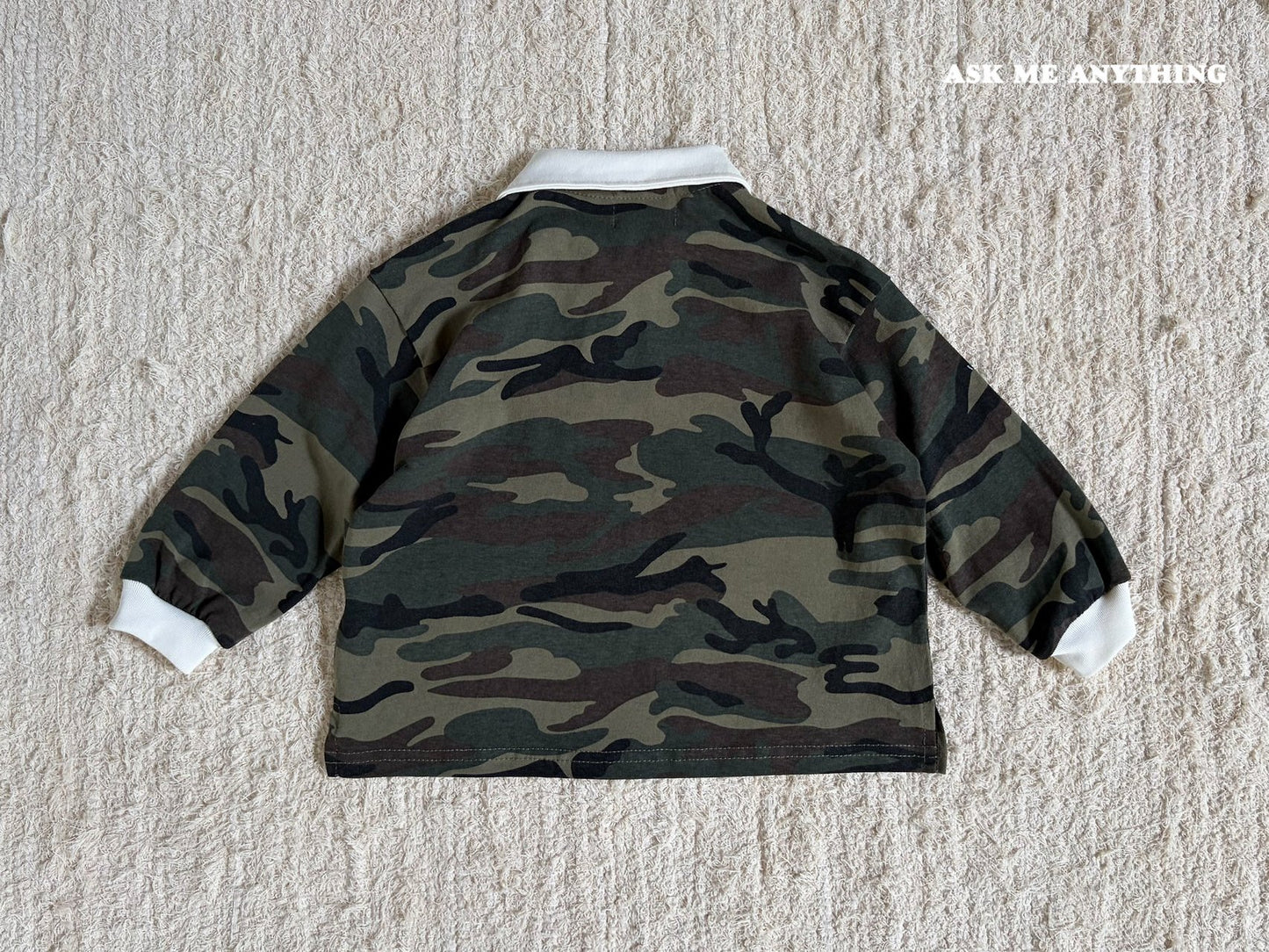 《予約》Plage Collar T-Shirt / ASK ME ANYTHING