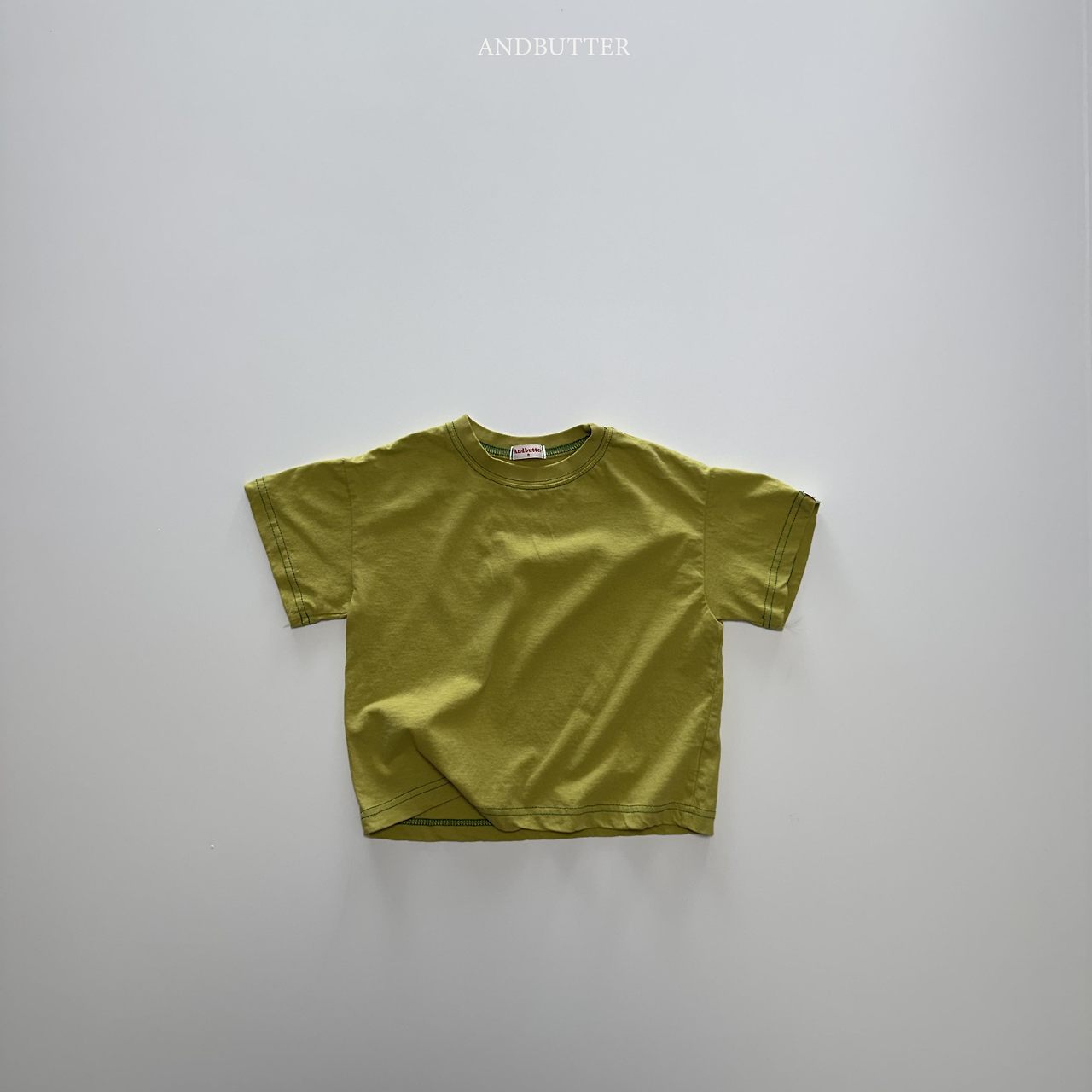 《予約》Stitch Point T-Shirt / andbutter