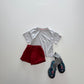 《予約》Stitch Point T-Shirt / andbutter
