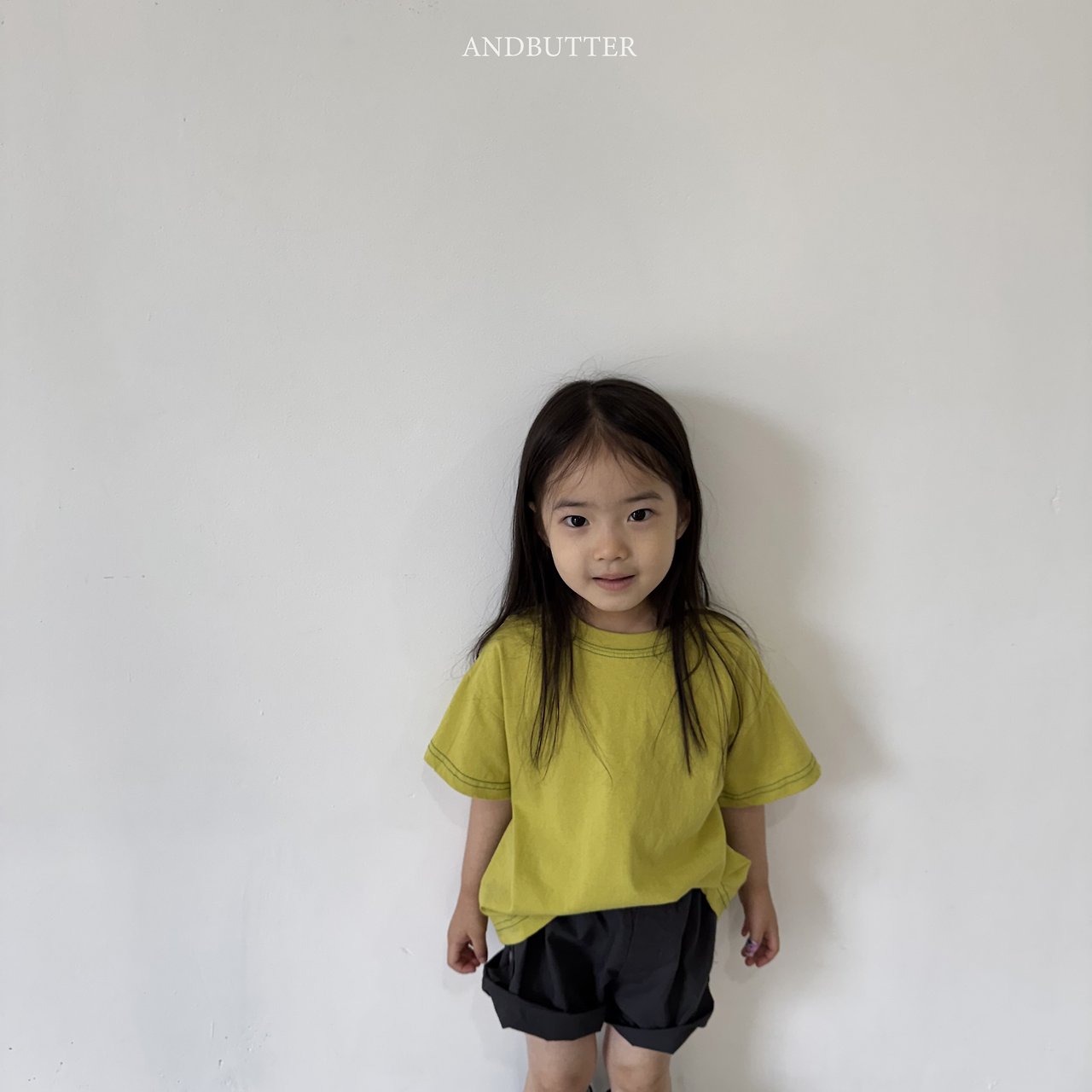 《予約》Stitch Point T-Shirt / andbutter