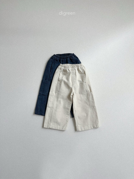 《予約》Flat Wide Pants / digreen
