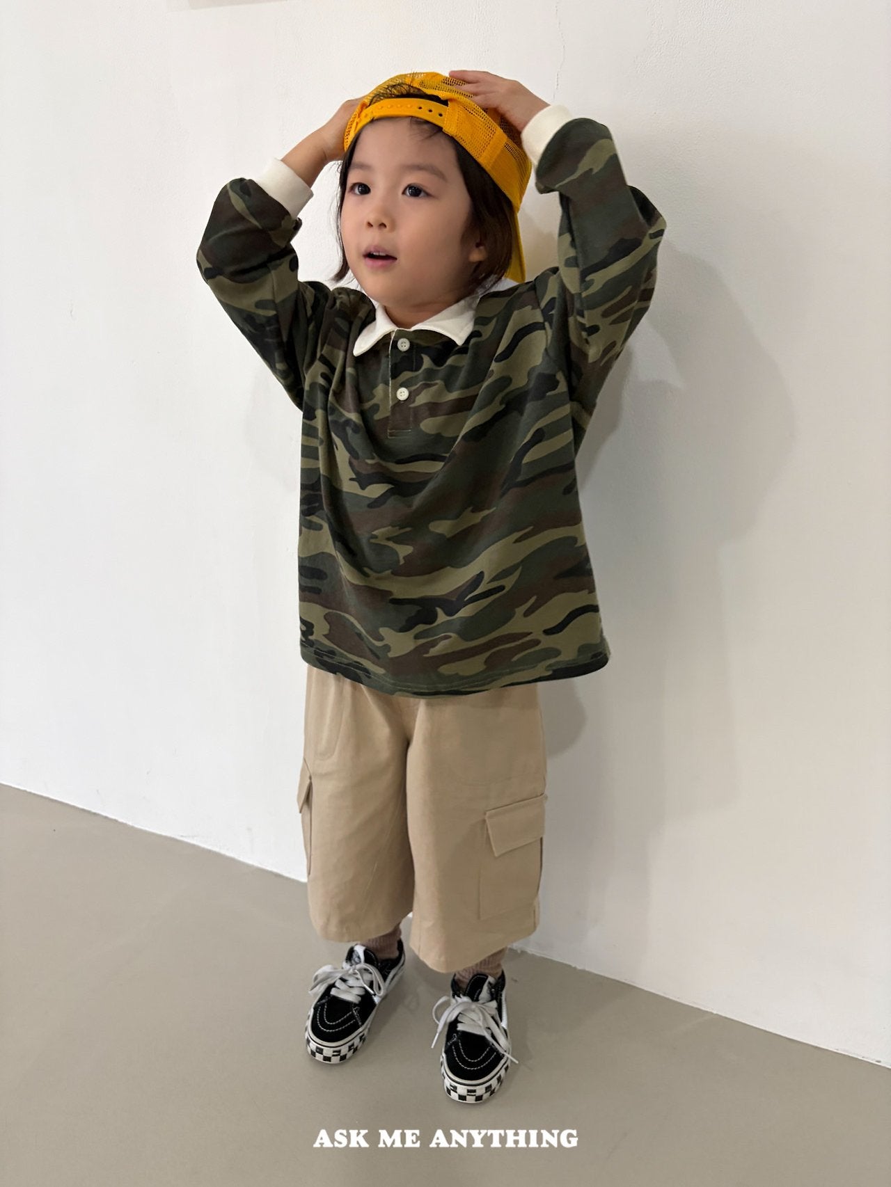 《予約》Plage Collar T-Shirt / ASK ME ANYTHING