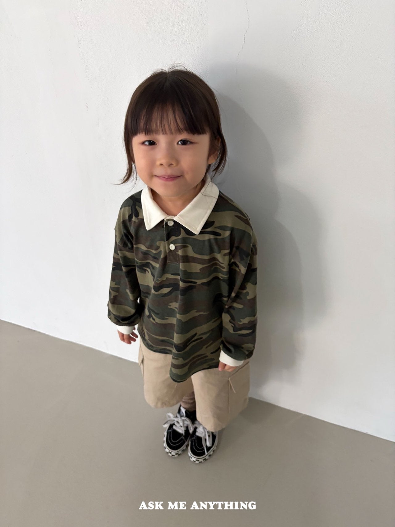 《予約》Plage Collar T-Shirt / ASK ME ANYTHING