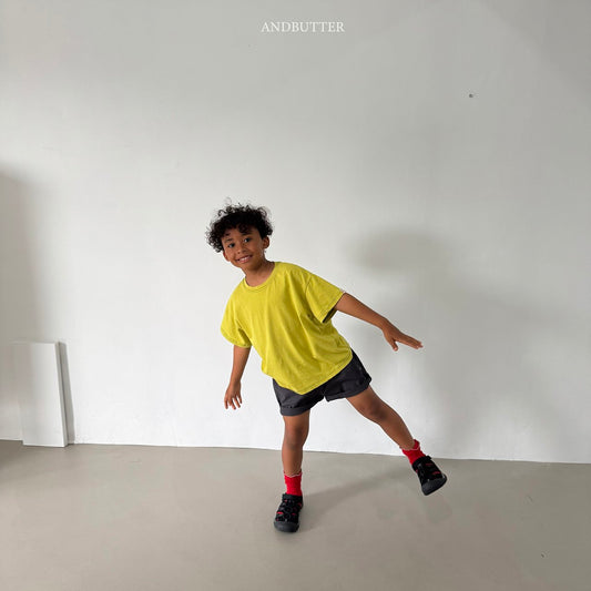 《予約》Stitch Point T-Shirt / andbutter