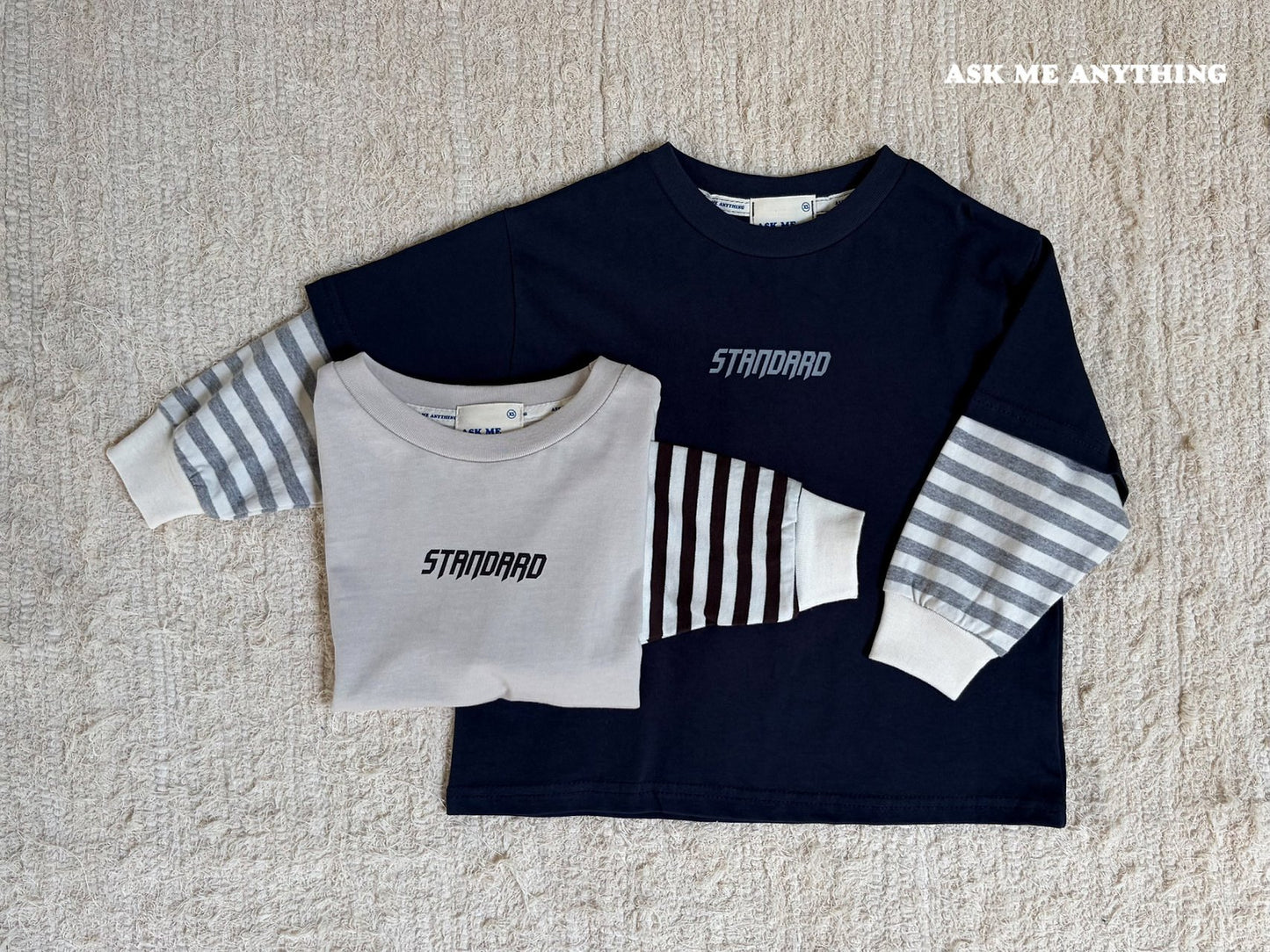 《予約》Layered T-shirt / ASK ME ANYTHING