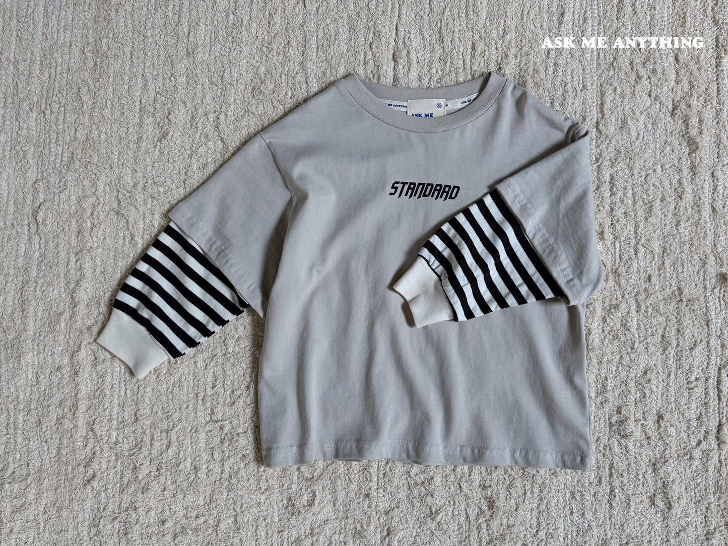 《予約》Layered T-shirt / ASK ME ANYTHING