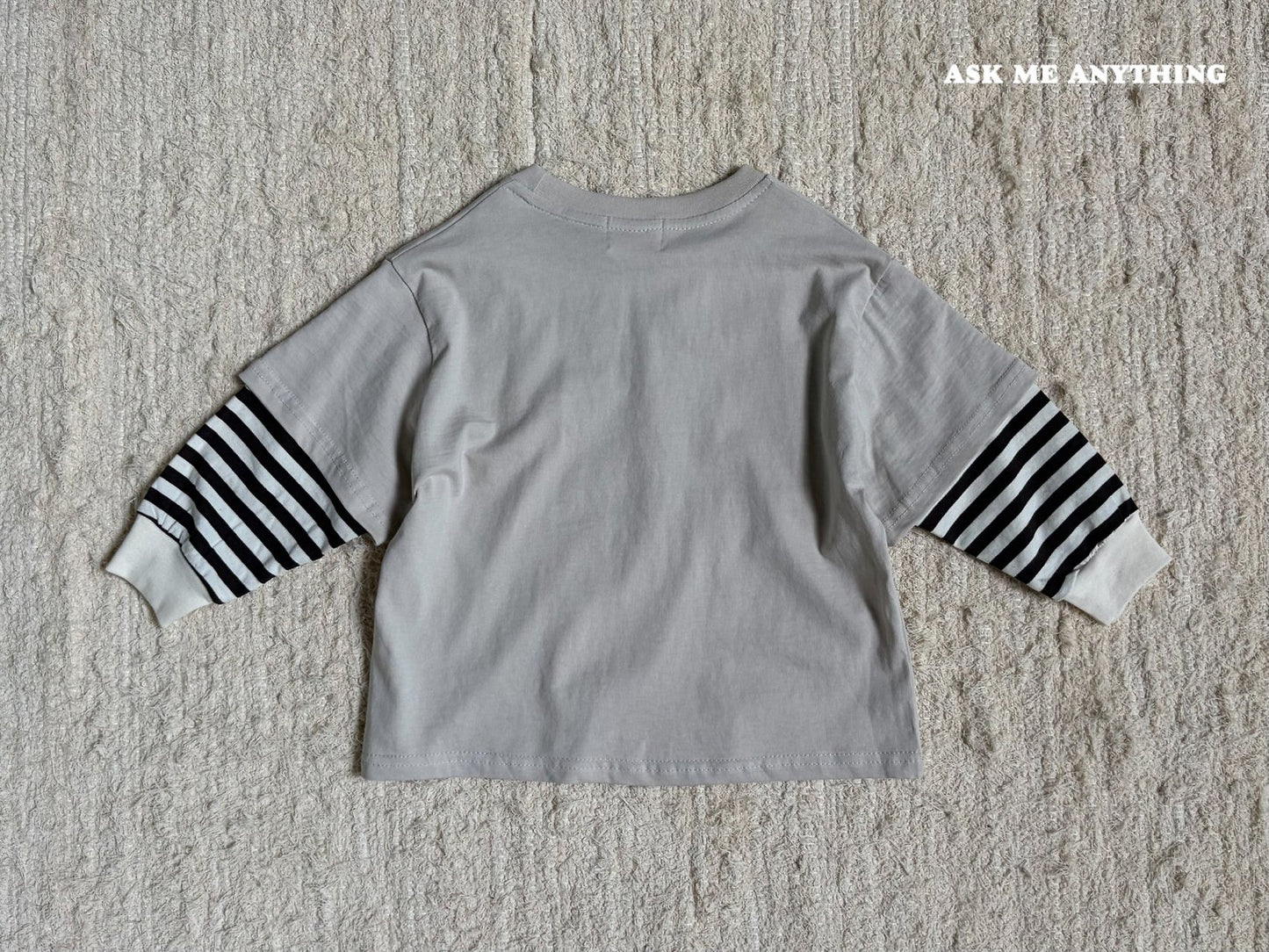 《予約》Layered T-shirt / ASK ME ANYTHING