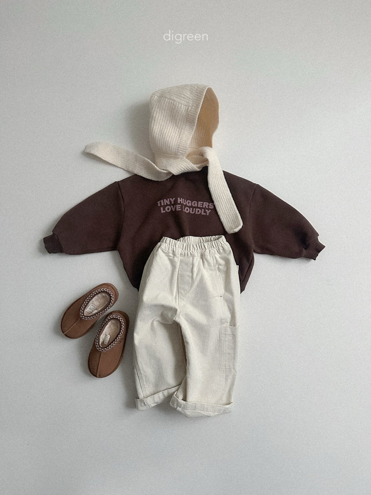 《予約》Flat Wide Pants / digreen