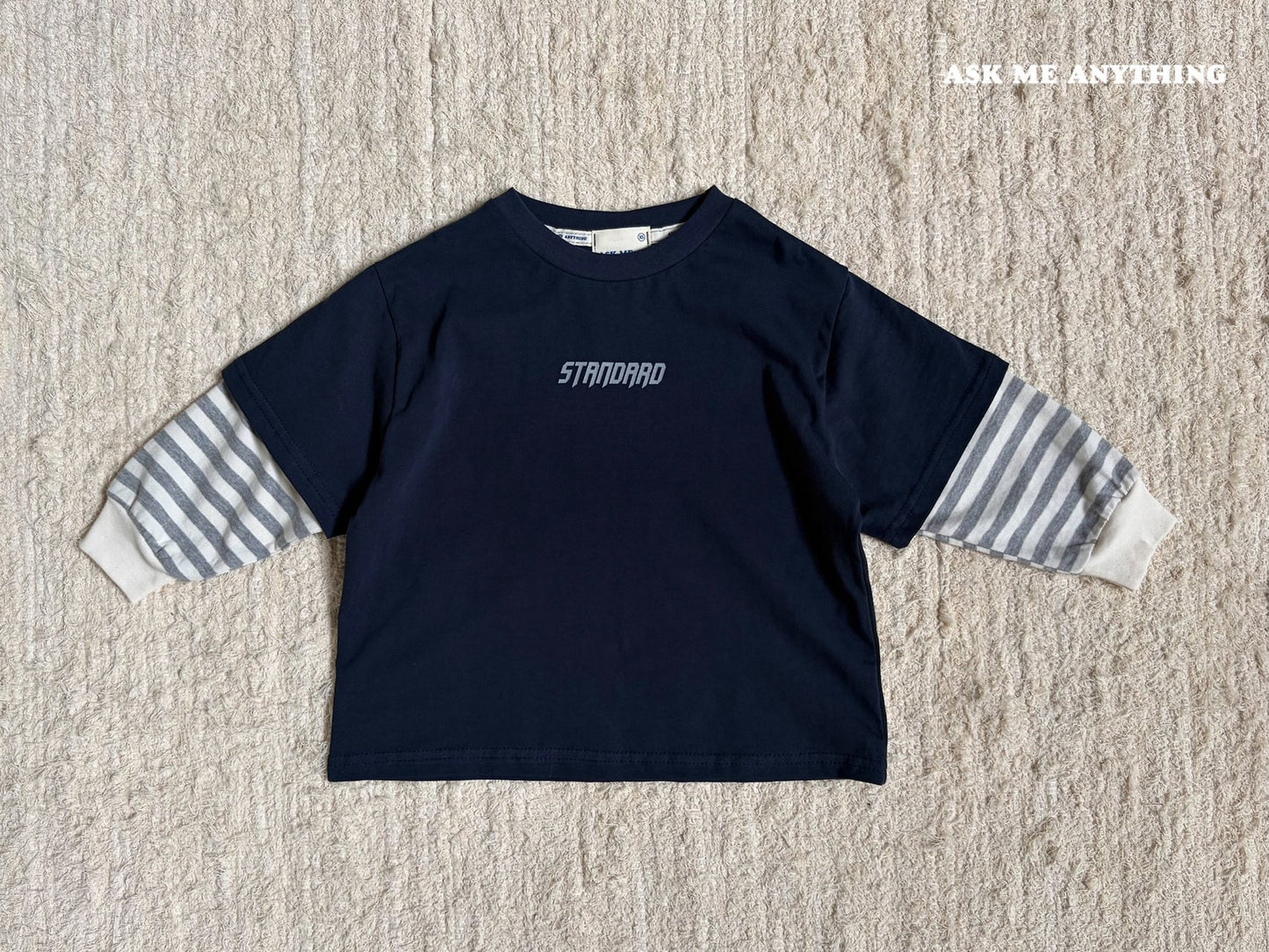 《予約》Layered T-shirt / ASK ME ANYTHING