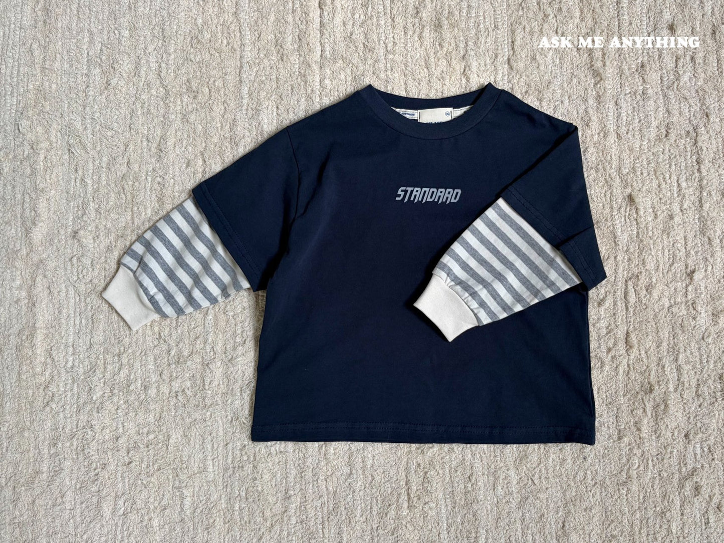 《予約》Layered T-shirt / ASK ME ANYTHING