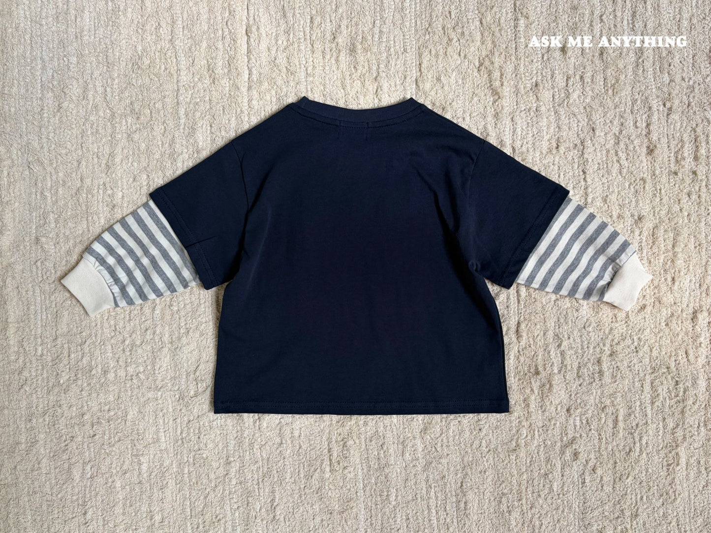 《予約》Layered T-shirt / ASK ME ANYTHING
