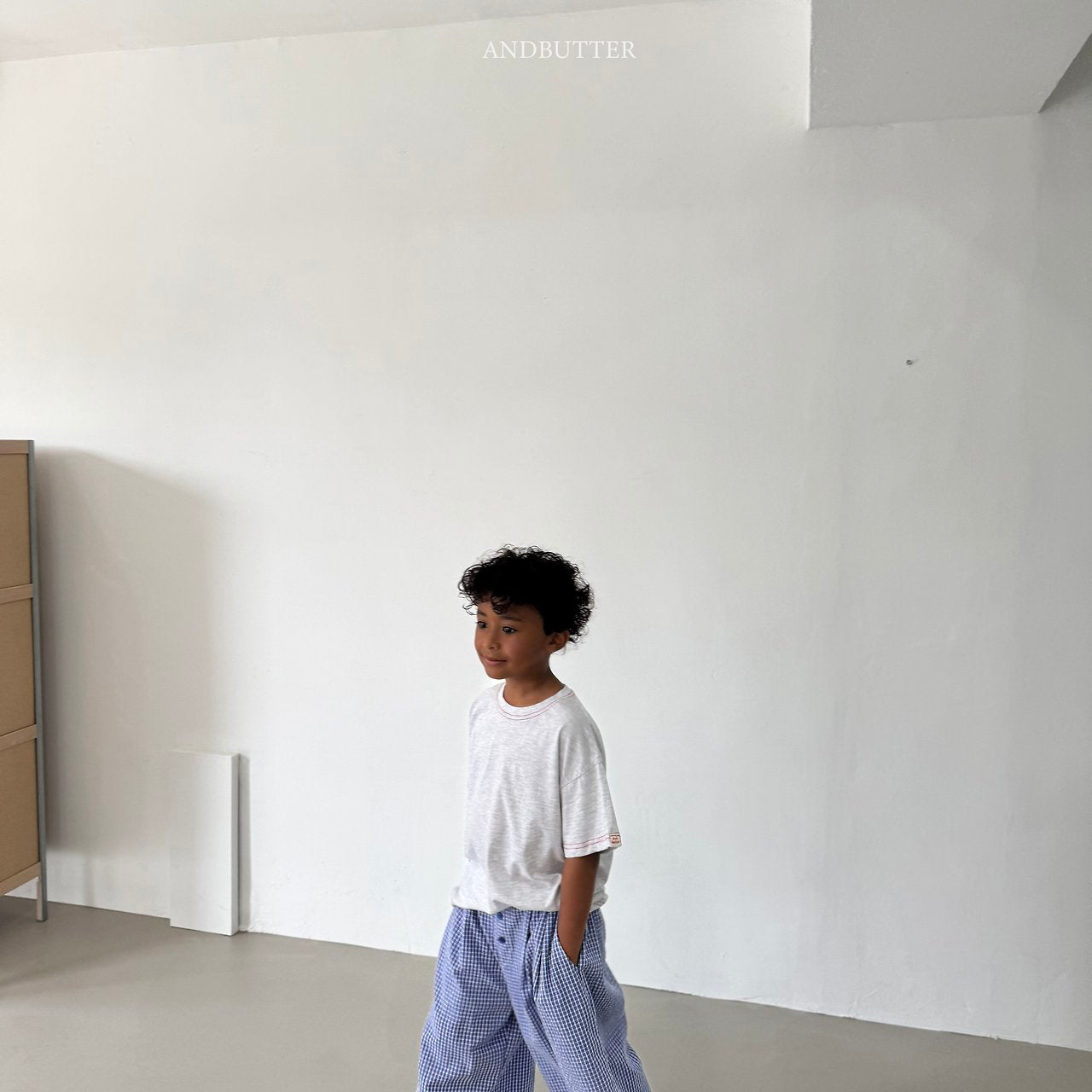 《予約》Stitch Point T-Shirt / andbutter