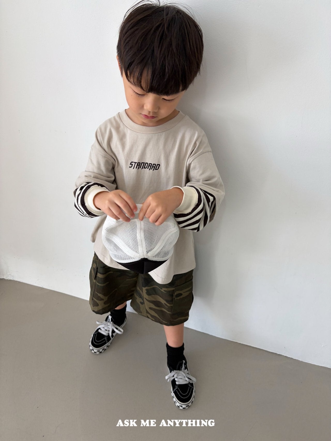 《予約》Layered T-shirt / ASK ME ANYTHING