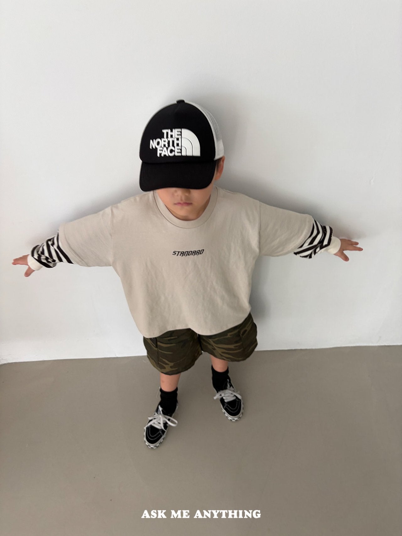 《予約》Layered T-shirt / ASK ME ANYTHING