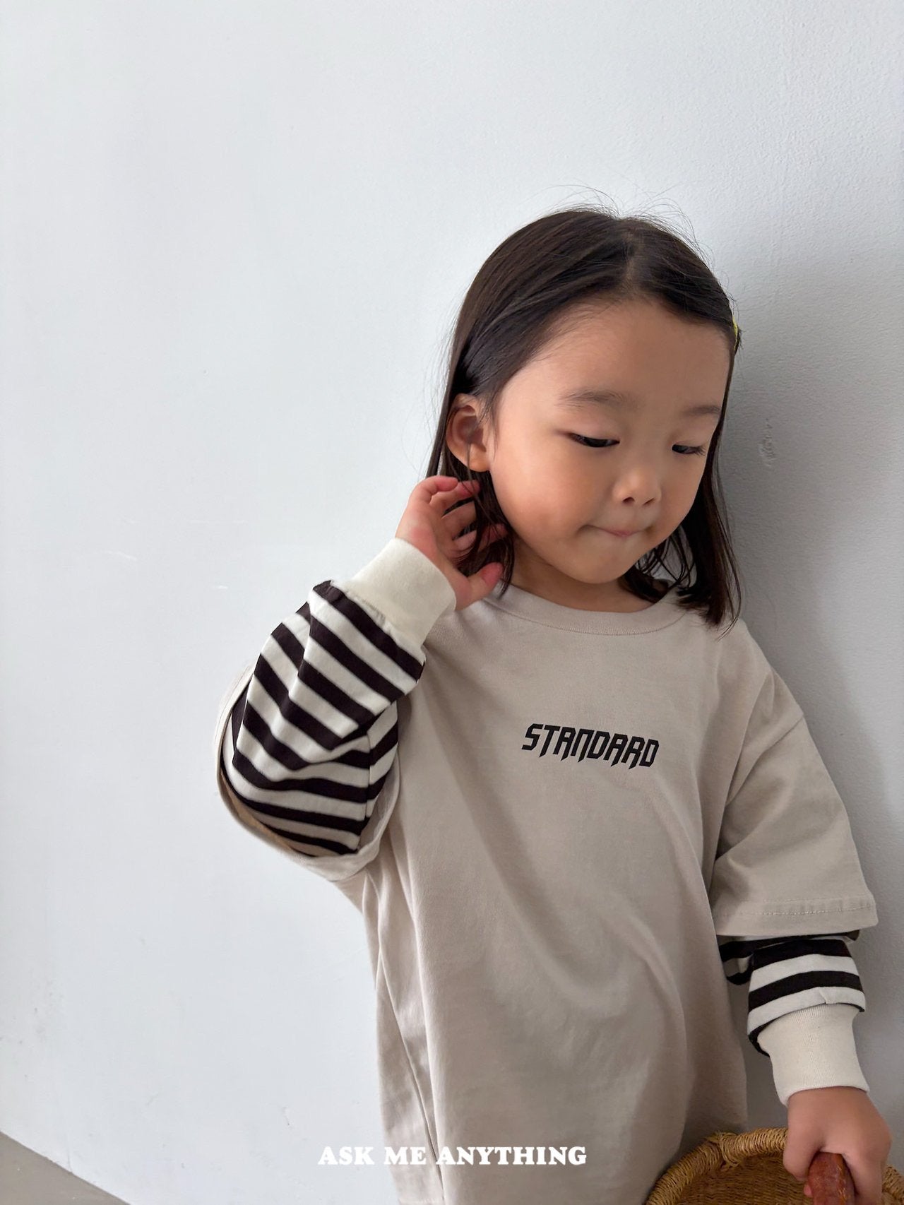 《予約》Layered T-shirt / ASK ME ANYTHING