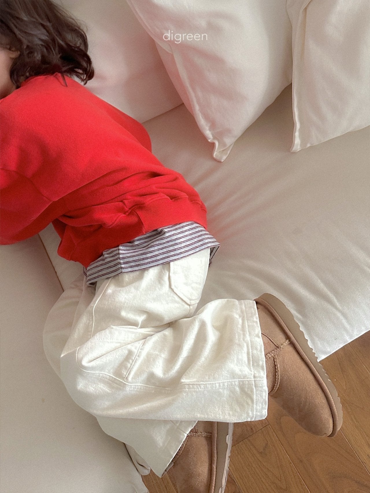 《予約》Flat Wide Pants / digreen