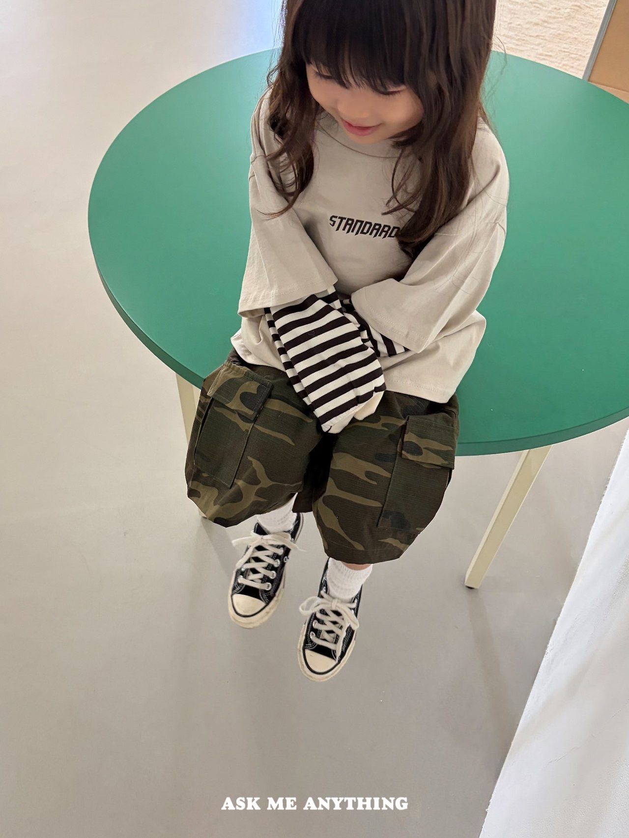 《予約》Layered T-shirt / ASK ME ANYTHING