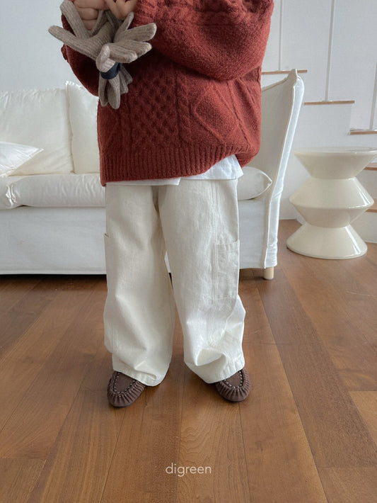 《予約》Flat Wide Pants / digreen