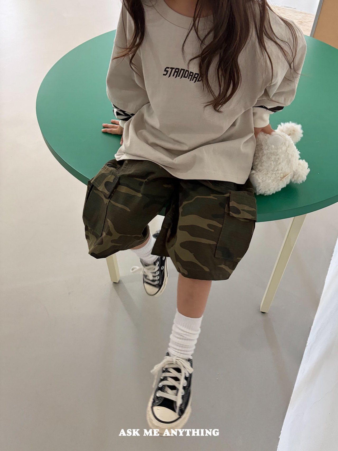 《予約》Layered T-shirt / ASK ME ANYTHING