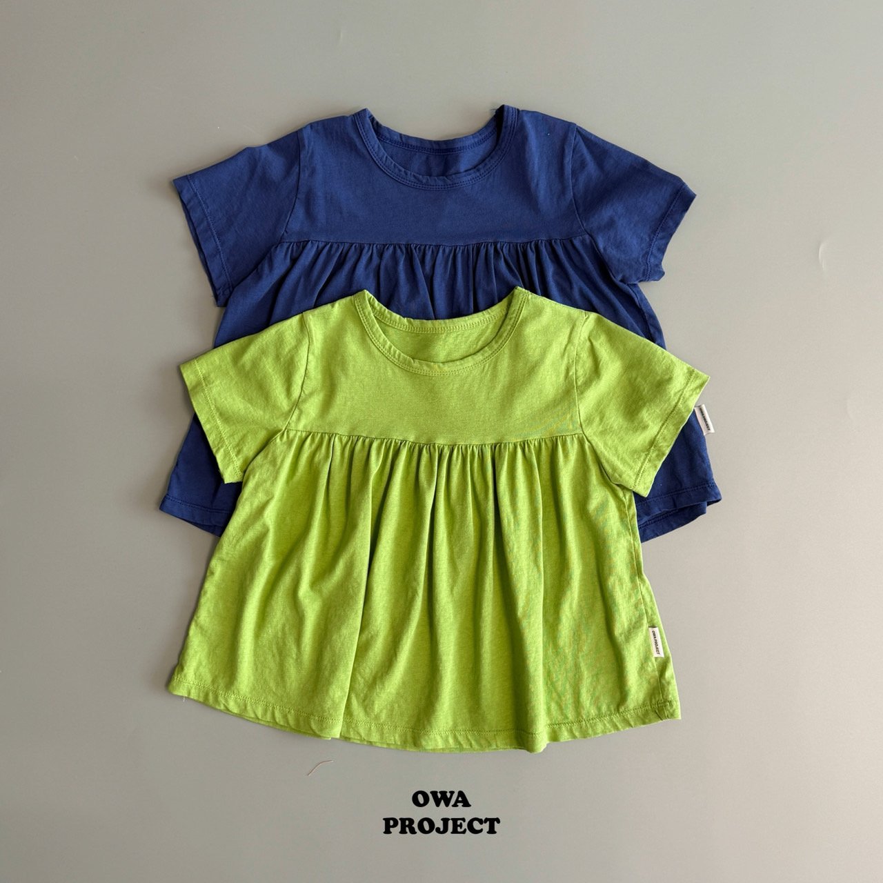 《予約》Shirred Tee / OWA PROJECT