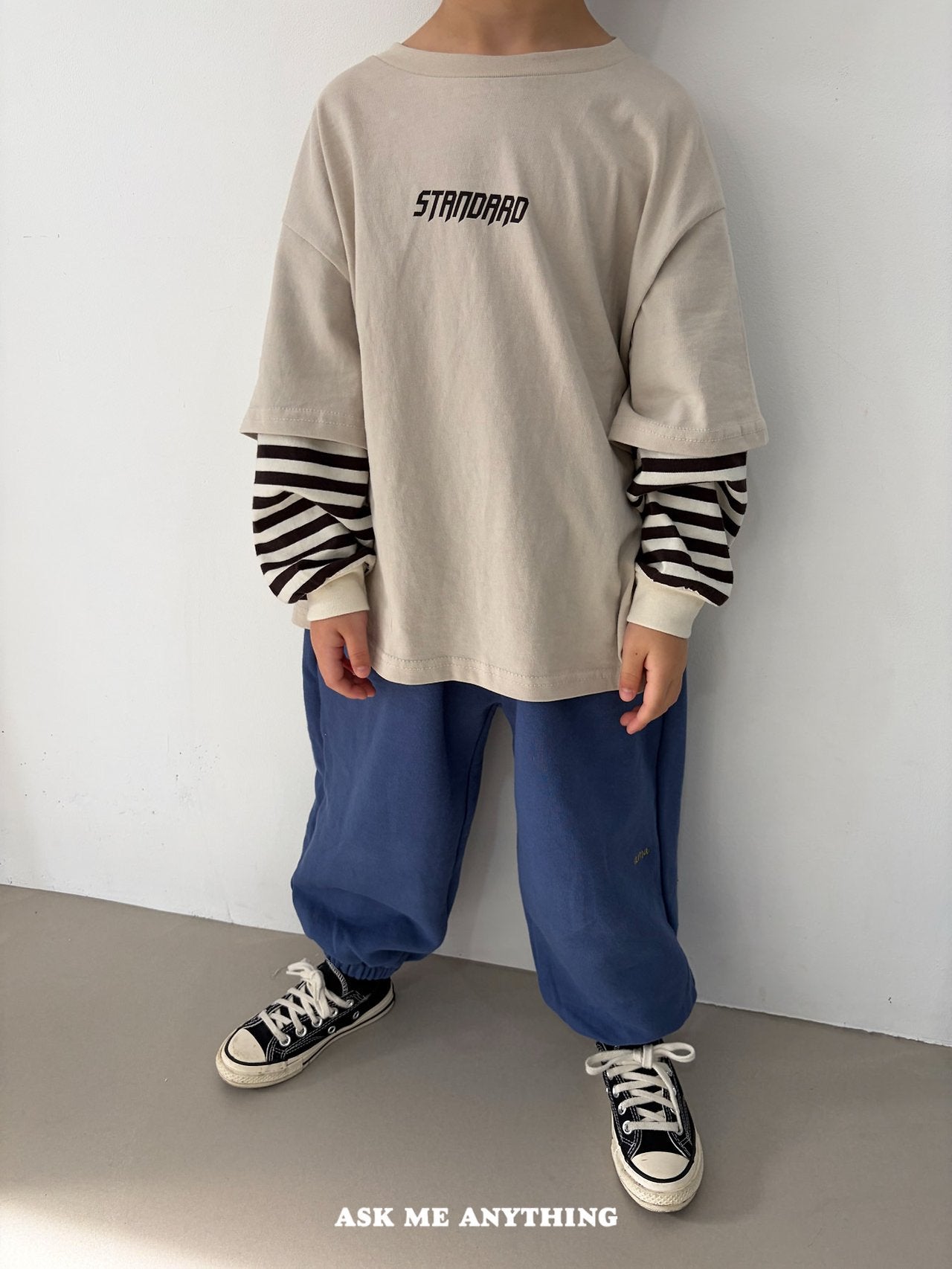 《予約》Layered T-shirt / ASK ME ANYTHING