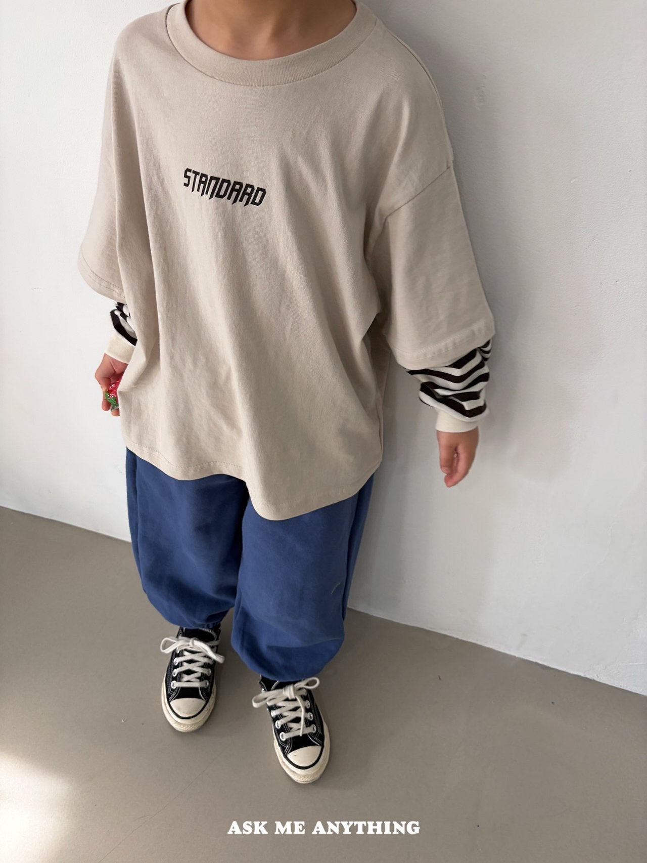 《予約》Layered T-shirt / ASK ME ANYTHING